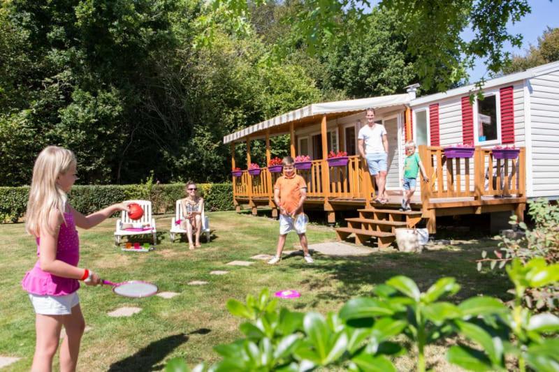 Camping Officiel Siblu Domaine De Litteau Bagian luar foto